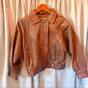 Vintage Leather Adventure Bound Jacket
